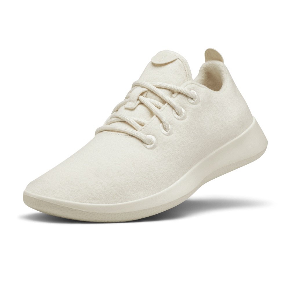 Allbirds Women's Sneakers White - Wool Runners - 24739VSNW